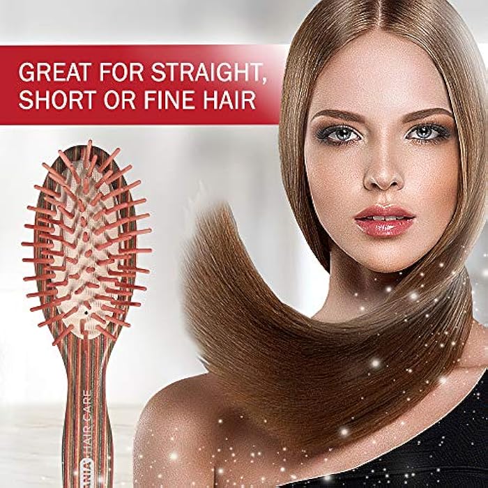 TITANIA Small Oval Wood Brush - Image 3